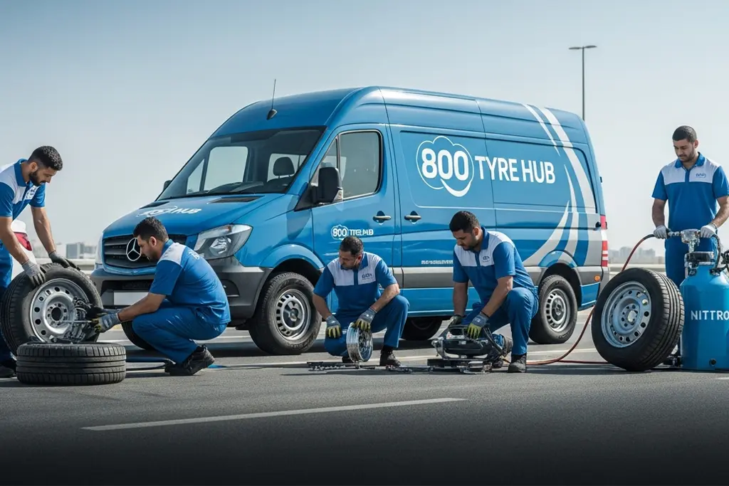 Overview of other tyre-related services offered across the UAE