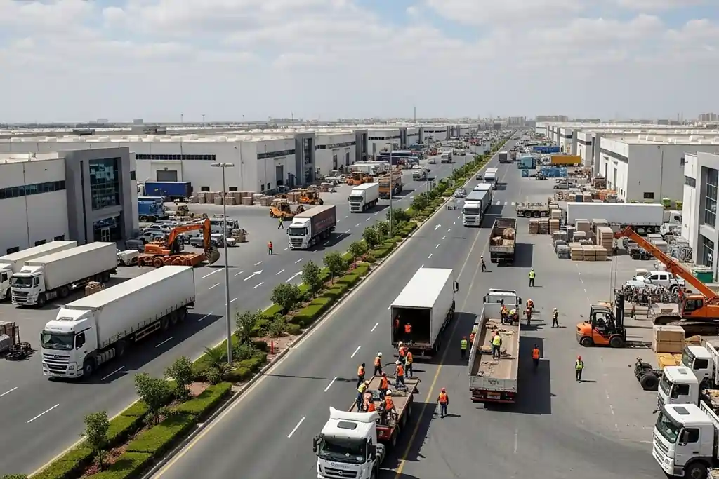 Industrial Area, Sharjah location covered for professional tyre replacement services