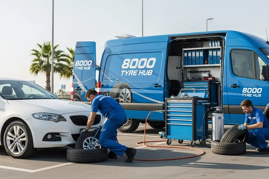 Overview of additional tyre-related services available beyond tyre replacement
