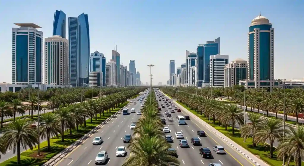 Airport Road covered for tyre puncture repair service in Abu Dhabi