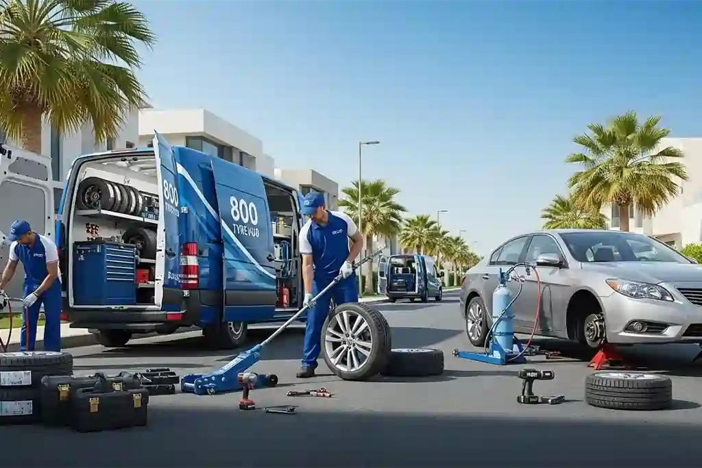 Overview of other tyre-related services offered in Ras Al Khaimah