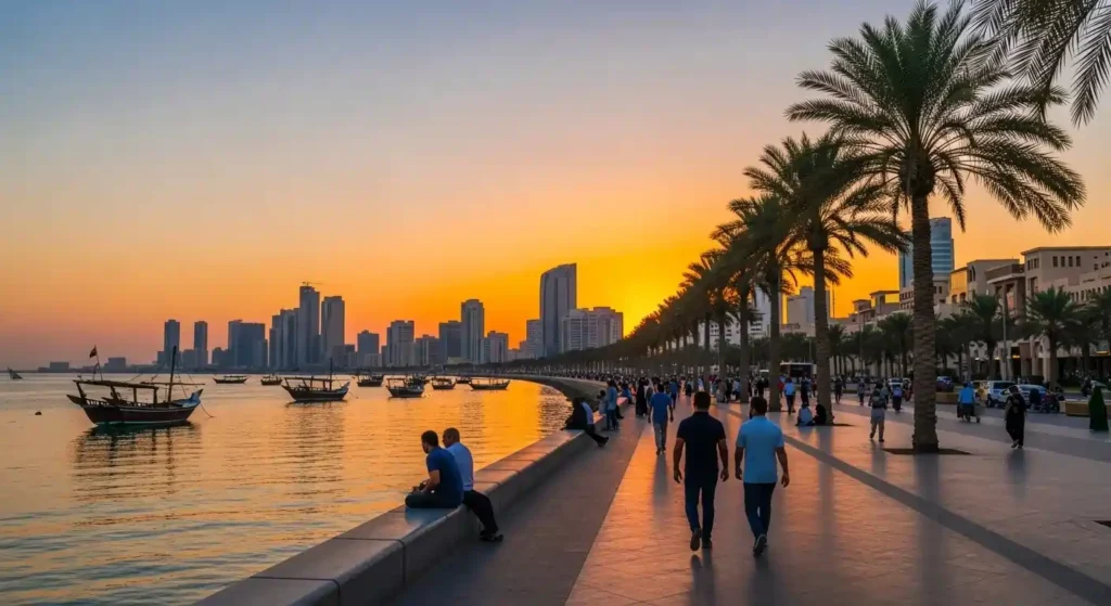 Corniche covered for tyre puncture repair service in Sharjah